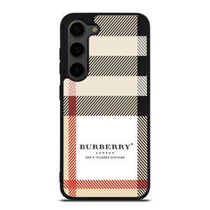 BURBERRY LONDON PATTERN LOGO Samsung Galaxy S23 Plus Case Cover BURBERRY LONDON PATTERN LOGO Samsung Galaxy S23 Plus Case Cover