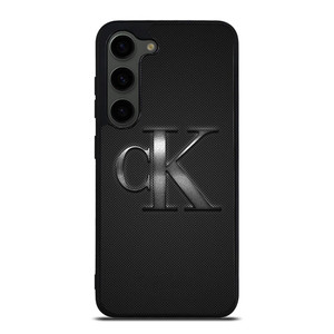 CALVIN CLEIN CK LOGO carbon Samsung Galaxy S23 Plus Case Cover CALVIN CLEIN CK LOGO carbon Samsung Galaxy S23 Plus Case Cover