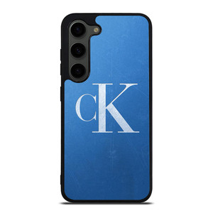 CALVIN KLEIN CK LOGO BLUE Samsung Galaxy S23 Plus Case Cover CALVIN KLEIN CK LOGO BLUE Samsung Galaxy S23 Plus Case Cover