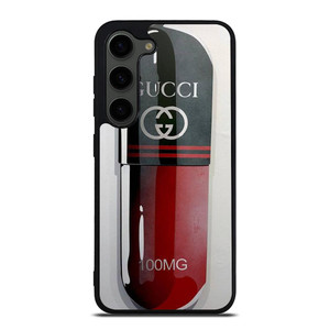 GUCCI LOGO 100 MG DRUGS ICON Samsung Galaxy S23 Plus Case Cover GUCCI LOGO 100 MG DRUGS ICON Samsung Galaxy S23 Plus Case Cover