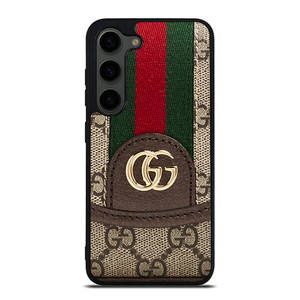 GUCCI LOGO BROWN BAG Samsung Galaxy S23 Plus Case Cover GUCCI LOGO BROWN BAG Samsung Galaxy S23 Plus Case Cover