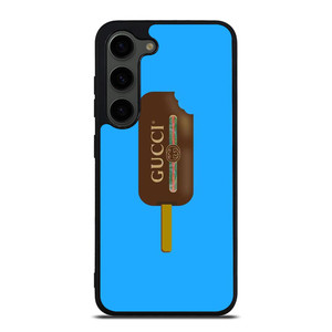 GUCCI LOGO CHOCOLATE ICE CREAM Samsung Galaxy S23 Plus Case Cover GUCCI LOGO CHOCOLATE ICE CREAM Samsung Galaxy S23 Plus Case Cover