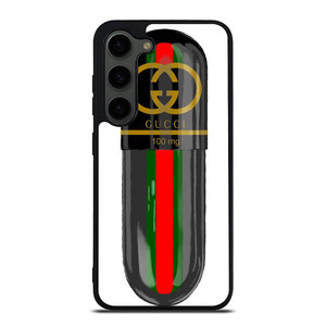 GUCCI LOGO DRUGS 100 MG ICON Samsung Galaxy S23 Plus Case Cover GUCCI LOGO DRUGS 100 MG ICON Samsung Galaxy S23 Plus Case Cover