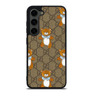 GUCCI TEDDY BEAR PATTERN Samsung Galaxy S23 Plus Case Cover GUCCI TEDDY BEAR PATTERN Samsung Galaxy S23 Plus Case Cover