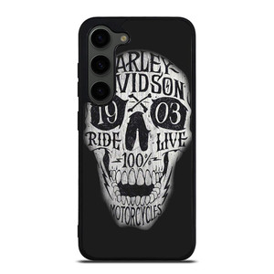 HARLEY DAVIDSON 1903 SKULL Samsung Galaxy S23 Plus Case Cover HARLEY DAVIDSON 1903 SKULL Samsung Galaxy S23 Plus Case Cover