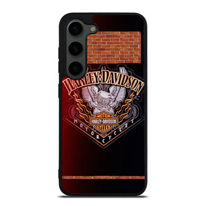 HARLEY DAVIDSON EAGLE BADGE Samsung Galaxy S23 Plus Case Cover HARLEY DAVIDSON EAGLE BADGE Samsung Galaxy S23 Plus Case Cover