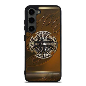 HARLEY DAVIDSON LOGO METAL FIRE Samsung Galaxy S23 Plus Case Cover HARLEY DAVIDSON LOGO METAL FIRE Samsung Galaxy S23 Plus Case Cover
