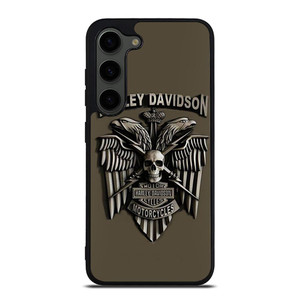 HARLEY DAVIDSON MOTORCYCLES LOGO METAL Samsung Galaxy S23 Plus Case Cover HARLEY DAVIDSON MOTORCYCLES LOGO METAL Samsung Galaxy S23 Plus Case Cover