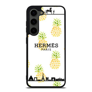 HERMES PARIS PINEAPPLE Samsung Galaxy S23 Plus Case Cover HERMES PARIS PINEAPPLE Samsung Galaxy S23 Plus Case Cover