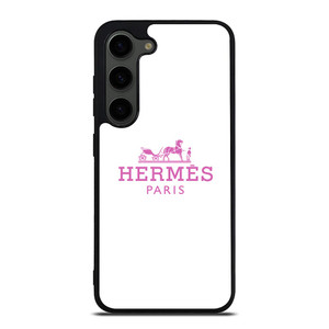 HERMES PARIS PINK LOGO Samsung Galaxy S23 Plus Case Cover HERMES PARIS PINK LOGO Samsung Galaxy S23 Plus Case Cover