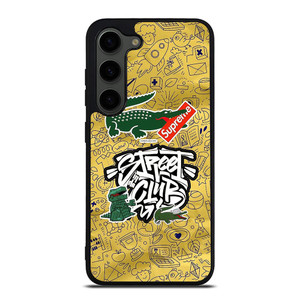 LACOSTE SUPREME LOGO STREET CLUB Samsung Galaxy S23 Plus Case Cover LACOSTE SUPREME LOGO STREET CLUB Samsung Galaxy S23 Plus Case Cover