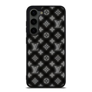 LOUISE VUITTON LOGO PATTERN BLACK WHITE Samsung Galaxy S23 Plus Case Cover