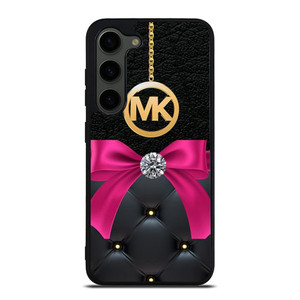 MICHAEL KORS MK LOGO PINK RIBBON Samsung Galaxy S23 Plus Case Cover MICHAEL KORS MK LOGO PINK RIBBON Samsung Galaxy S23 Plus Case Cover