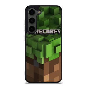 MINECRAFT LOGO CUBE Samsung Galaxy S23 Plus Case Cover MINECRAFT LOGO CUBE Samsung Galaxy S23 Plus Case Cover