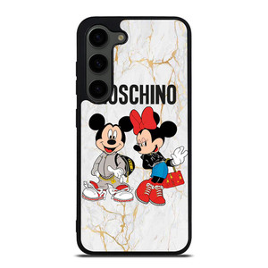 MOSCHINO MICKEY MINNIE MOUSE Samsung Galaxy S23 Plus Case Cover MOSCHINO MICKEY MINNIE MOUSE Samsung Galaxy S23 Plus Case Cover