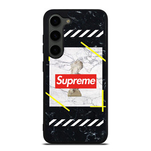 OFF WHITE STATUE SUPREME Samsung Galaxy S23 Plus Case Cover