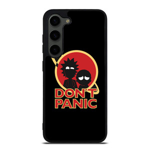 RICK AND MORTY DONT PANIC Samsung Galaxy S23 Plus Case Cover RICK AND MORTY DONT PANIC Samsung Galaxy S23 Plus Case Cover