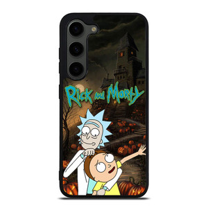 RICK AND MORTY HAPPY HALLOWEEN Samsung Galaxy S23 Plus Case Cover RICK AND MORTY HAPPY HALLOWEEN Samsung Galaxy S23 Plus Case Cover