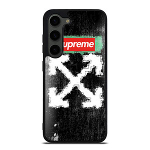 SUPREME OFF WHITE Samsung Galaxy S23 Plus Case Cover SUPREME OFF WHITE Samsung Galaxy S23 Plus Case Cover