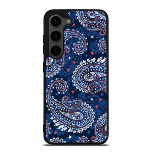 VERA BRADLEY BLUE PATTERN Samsung Galaxy S23 Plus Case Cover VERA BRADLEY BLUE PATTERN Samsung Galaxy S23 Plus Case Cover
