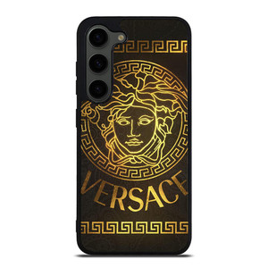 VERSACE GOLD LOGO ORNAMENT Samsung Galaxy S23 Plus Case Cover VERSACE GOLD LOGO ORNAMENT Samsung Galaxy S23 Plus Case Cover