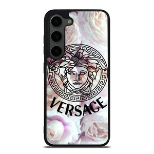 VERSACE LOGO ICON WHITE ROSE Samsung Galaxy S23 Plus Case Cover VERSACE LOGO ICON WHITE ROSE Samsung Galaxy S23 Plus Case Cover