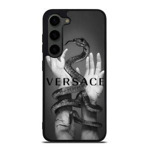VERSACE LOGO SNAKE AND HANDS Samsung Galaxy S23 Plus Case Cover VERSACE LOGO SNAKE AND HANDS Samsung Galaxy S23 Plus Case Cover