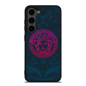 VERSACE VOILET GREEN LOGO Samsung Galaxy S23 Plus Case Cover