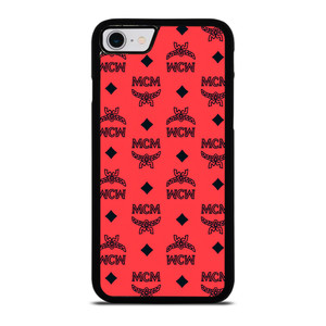 MCM WORLDWIDE RED  iPhone SE 2022 Case Cover
