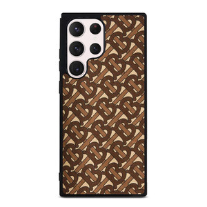 BROWN BURBERRY LOGO PATTERN EMBLEM Samsung Galaxy S23 Ultra Case Cover BROWN BURBERRY LOGO PATTERN EMBLEM Samsung Galaxy S23 Ultra Case Cover