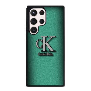 CALVIN CLEIN CK LOGO GREEN Samsung Galaxy S23 Ultra Case Cover CALVIN CLEIN CK LOGO GREEN Samsung Galaxy S23 Ultra Case Cover