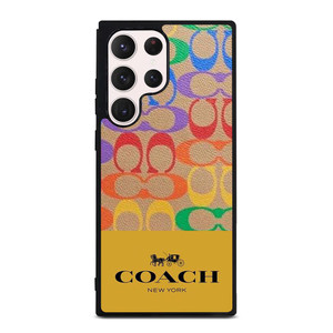 COACH NEW YORK ICON LOGO Samsung Galaxy S23 Ultra Case Cover COACH NEW YORK ICON LOGO Samsung Galaxy S23 Ultra Case Cover