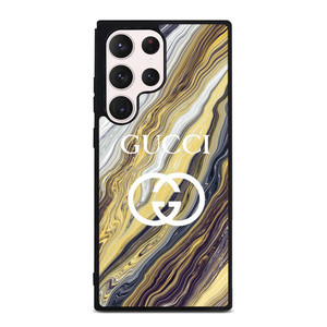 GUCCI LOGO EMBLEM ON GOLDEN MARBLE Samsung Galaxy S23 Ultra Case Cover GUCCI LOGO EMBLEM ON GOLDEN MARBLE Samsung Galaxy S23 Ultra Case Cover