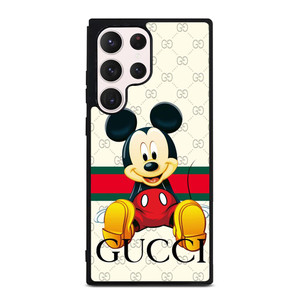 GUCCI LOGO PATTERN MICKEY MOUSE DISNEY Samsung Galaxy S23 Ultra Case Cover GUCCI LOGO PATTERN MICKEY MOUSE DISNEY Samsung Galaxy S23 Ultra Case Cover