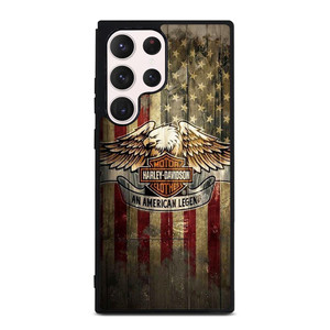 HARLEY DAVIDSON AMERICAN LEGEND WOODEN LOGO Samsung Galaxy S23 Ultra Case Cover HARLEY DAVIDSON AMERICAN LEGEND WOODEN LOGO Samsung Galaxy S23 Ultra Case Cover