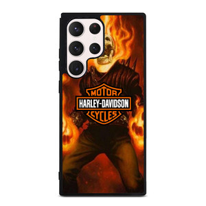 HARLEY DAVIDSON GHOST RIDER Samsung Galaxy S23 Ultra Case Cover HARLEY DAVIDSON GHOST RIDER Samsung Galaxy S23 Ultra Case Cover