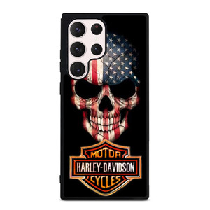 HARLEY DAVIDSON SKULL FLAG Samsung Galaxy S23 Ultra Case Cover HARLEY DAVIDSON SKULL FLAG Samsung Galaxy S23 Ultra Case Cover