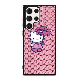 HELLO KITTY GUCCI PINK PATTERN LOGO Samsung Galaxy S23 Ultra Case Cover HELLO KITTY GUCCI PINK PATTERN LOGO Samsung Galaxy S23 Ultra Case Cover