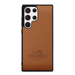 HERMES PARIS FASHION LOGO EMBLEM BROWN Samsung Galaxy S23 Ultra Case Cover HERMES PARIS FASHION LOGO EMBLEM BROWN Samsung Galaxy S23 Ultra Case Cover