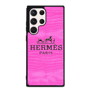 HERMES PARIS LOGO PINK LEATHER Samsung Galaxy S23 Ultra Case Cover HERMES PARIS LOGO PINK LEATHER Samsung Galaxy S23 Ultra Case Cover