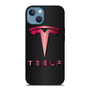 TESLA RED CARBON iPhone 13 Case Cover TESLA RED CARBON iPhone 13 Case Cover