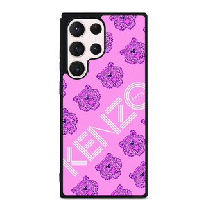 KENZO PARIS LOGO PINK TIGER ICON Samsung Galaxy S23 Ultra Case Cover KENZO PARIS LOGO PINK TIGER ICON Samsung Galaxy S23 Ultra Case Cover