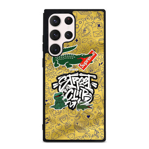 LACOSTE SUPREME LOGO STREET CLUB Samsung Galaxy S23 Ultra Case Cover LACOSTE SUPREME LOGO STREET CLUB Samsung Galaxy S23 Ultra Case Cover