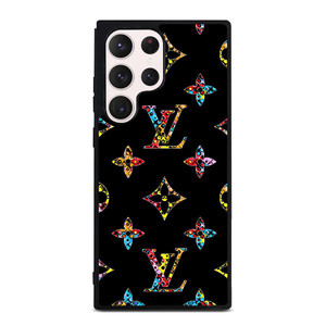 LOUIS VUITTON LOGO LV BLACK COLOR MIX Samsung Galaxy S23 Ultra Case Cover LOUIS VUITTON LOGO LV BLACK COLOR MIX Samsung Galaxy S23 Ultra Case Cover