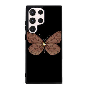 LOUIS VUITTON LV LOGO BUTTERFLY Samsung Galaxy S23 Ultra Case Cover LOUIS VUITTON LV LOGO BUTTERFLY Samsung Galaxy S23 Ultra Case Cover