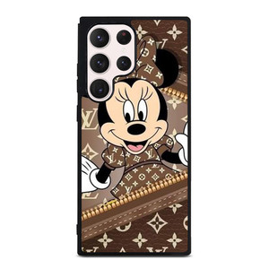 LOUIS VUITTON LV ZIPPER BROWN X MINNIE MOUSE DISNEY Samsung Galaxy S23 Ultra Case Cover LOUIS VUITTON LV ZIPPER BROWN X MINNIE MOUSE DISNEY Samsung Galaxy S23 Ultra Case Cover