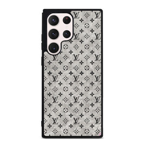 LOUIS VUITTON PATTERN GRAY Samsung Galaxy S23 Ultra Case Cover LOUIS VUITTON PATTERN GRAY Samsung Galaxy S23 Ultra Case Cover