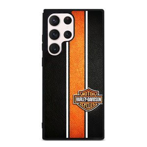 MARLEY DAVIDSON LOGO ON LEATHER Samsung Galaxy S23 Ultra Case Cover