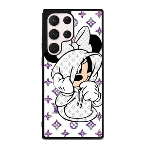 MINNIE MOUSE DISNEY FEAT LOUIS VUITTON LV WHITE Samsung Galaxy S23 Ultra Case Cover MINNIE MOUSE DISNEY FEAT LOUIS VUITTON LV WHITE Samsung Galaxy S23 Ultra Case Cover