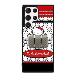 MY KITTY LOVES GUCCI LOGO Samsung Galaxy S23 Ultra Case Cover MY KITTY LOVES GUCCI LOGO Samsung Galaxy S23 Ultra Case Cover